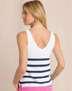 Alli Striped Sweater Tank