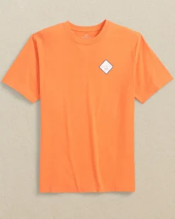 Anchor At Sunset Short Sleeve T-Shirt
