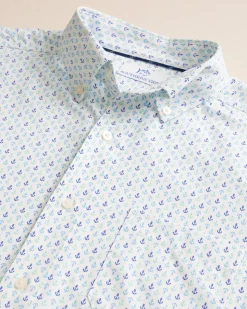 Anchors Away Intercoastal Short Sleeve Sport Shirt