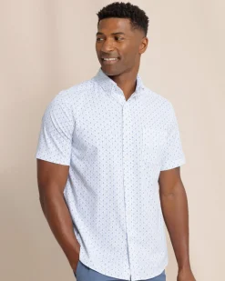 Anchors Away Intercoastal Short Sleeve Sport Shirt
