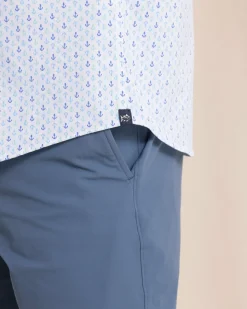 Anchors Away Intercoastal Short Sleeve Sport Shirt