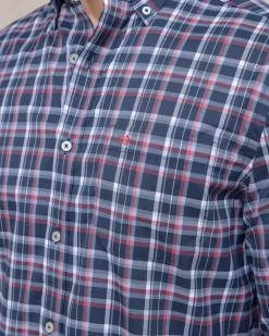 Bellinger Intercoastal Plaid Long Sleeve Sport Shirt
