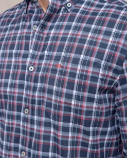 Bellinger Intercoastal Plaid Long Sleeve Sport Shirt
