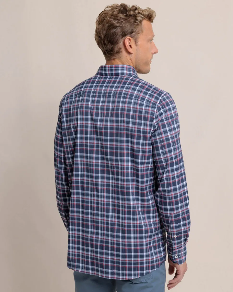 Bellinger Intercoastal Plaid Long Sleeve Sport Shirt