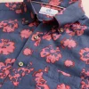 Blossom Bliss Linen Rayon Short Sleeve Sport Shirt