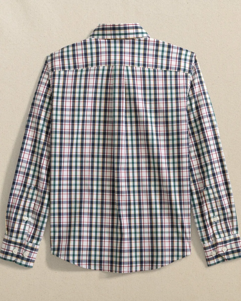 Boys Charleston Master Plaid Sport Shirt