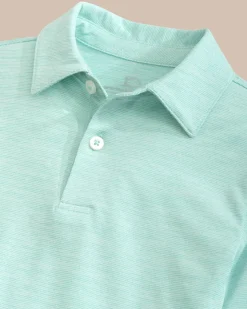 Boys Driver Spacedye Polo Shirt
