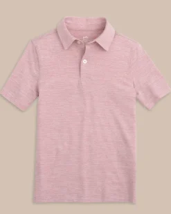 Boys Driver Spacedye Polo Shirt