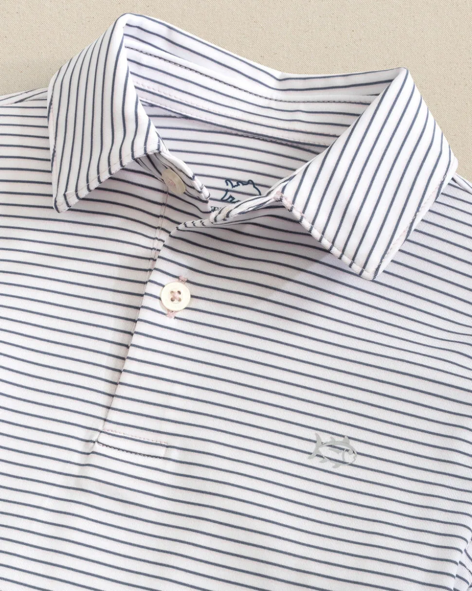 Boys Driver Sunbury Stripe Polo