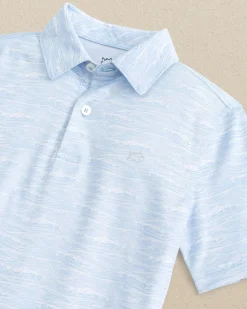 Boys Get In Shipshape Printed Performance Polo