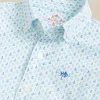 Boys Intercoastal Anchors Away Short Sleeve Sport Shirt