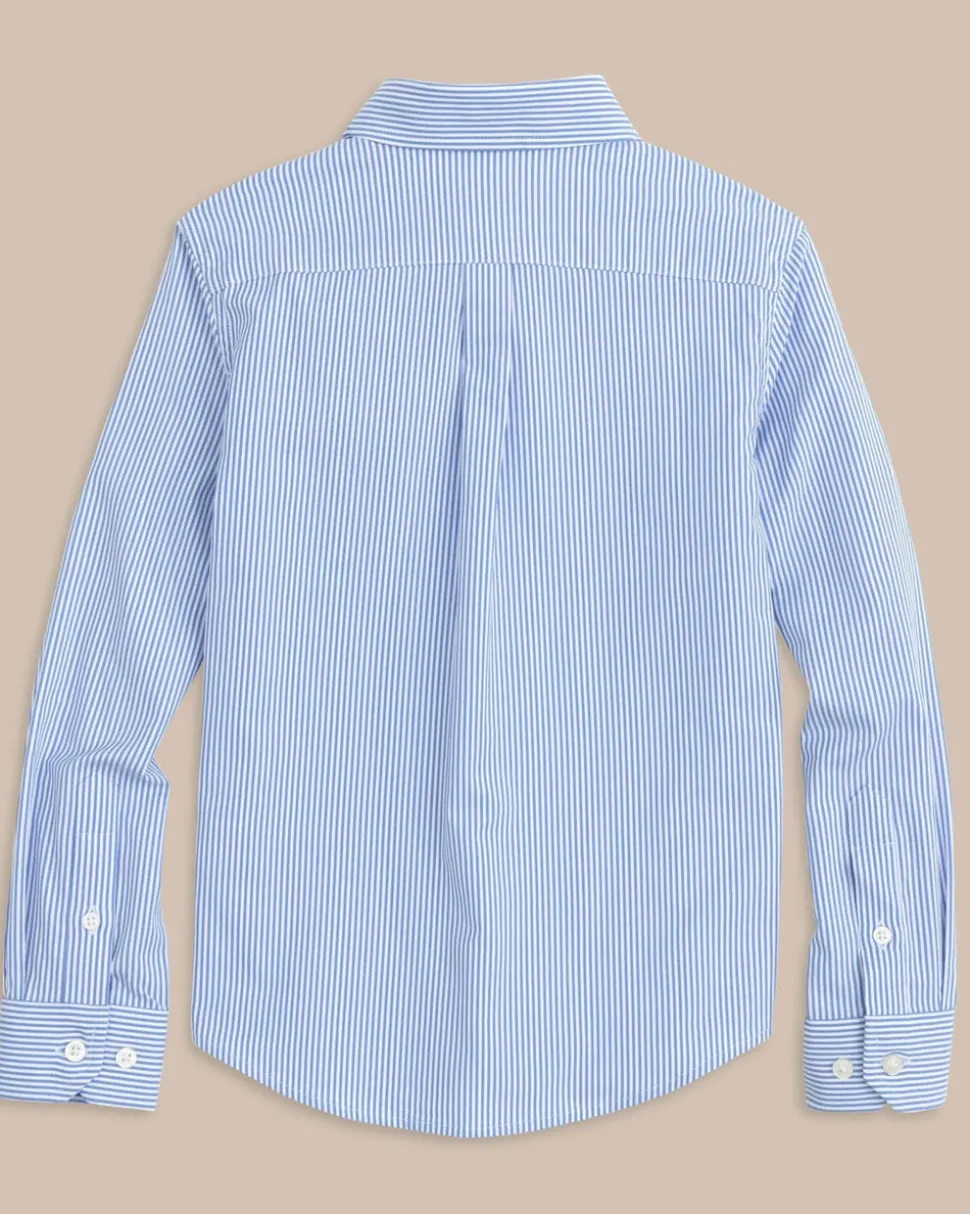 Boys Intercoastal Bengal Stripe Sport Shirt