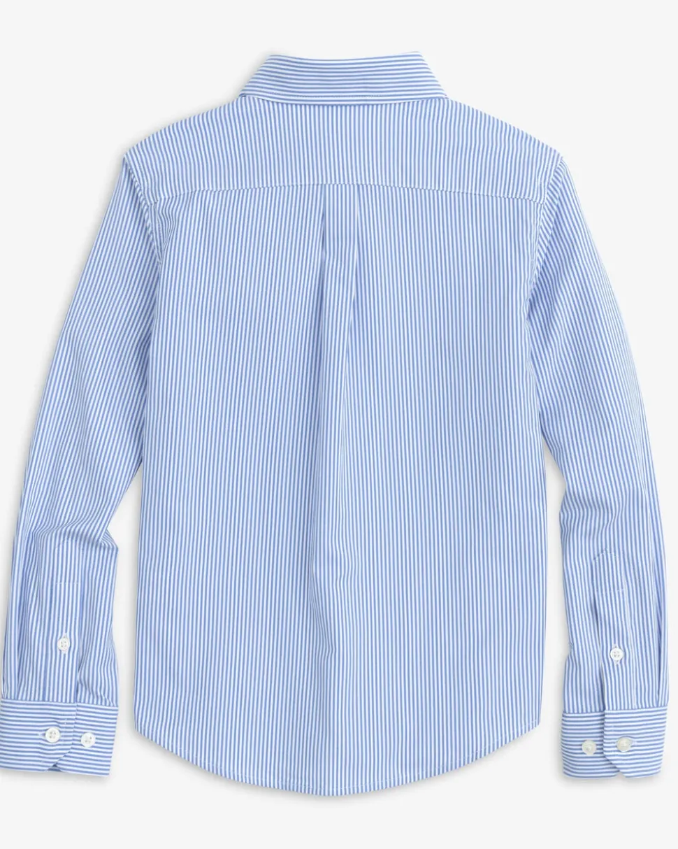 Boys Intercoastal Bengal Stripe Sport Shirt