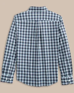 Boys Intercoastal Colleton Plaid Sport Shirt