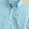 Boys Intercoastal Fintastic Short Sleeve Sport Shirt
