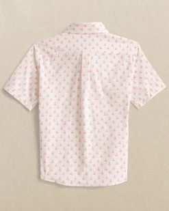Boys Intercoastal Floatin' Along Short Sleeve Sport Shirt