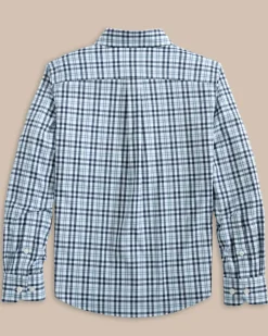 Boys Intercoastal Haywood Plaid Sport Shirt