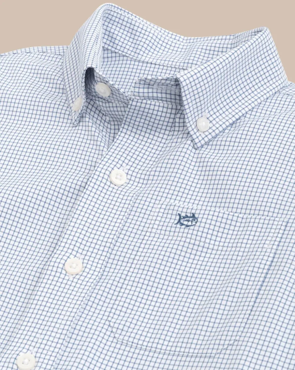 Boys Intercoastal Rosemont Tattersall Sport Shirt