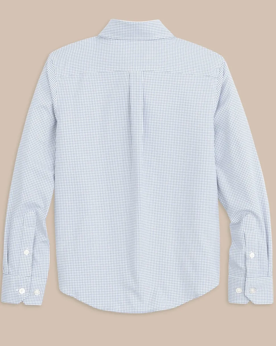 Boys Intercoastal Rosemont Tattersall Sport Shirt