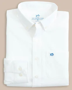 Boys Intercoastal Solid Button Down Shirt