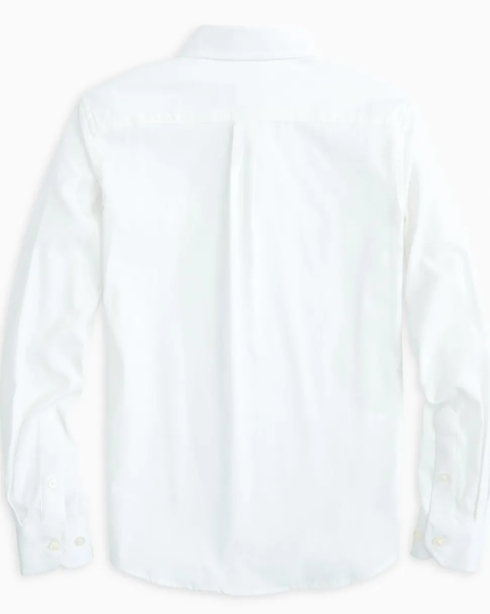 Boys Intercoastal Solid Button Down Shirt