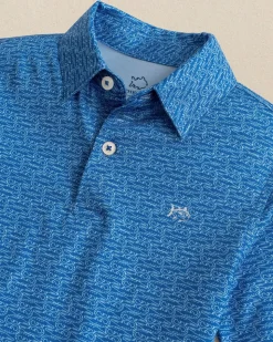 Boys Make It Snappy Performance Polo
