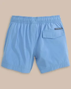 Boys Solid Swim Trunk 2.0