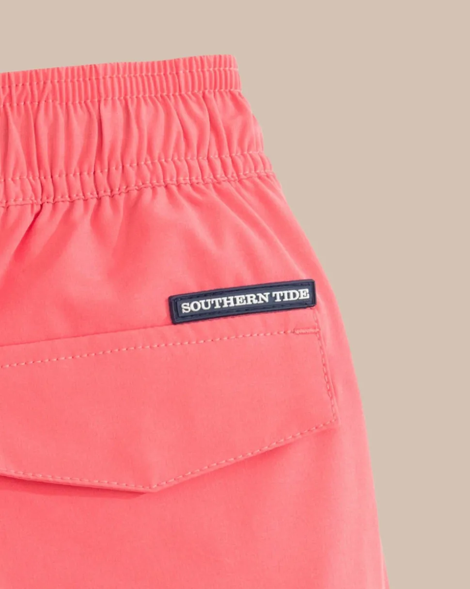 Boys Solid Swim Trunk 2.0