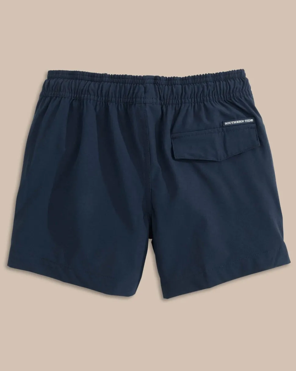 Boys Solid Swim Trunk 2.0