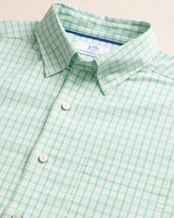 Charleston Broad Creek Plaid Long Sleeve Sport Shirt