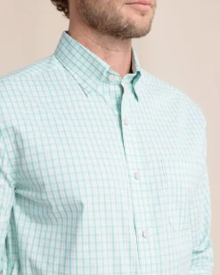 Charleston Broad Creek Plaid Long Sleeve Sport Shirt