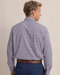 Charleston Brunswick Plaid Long Sleeve Sport Shirt
