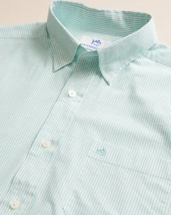 Charleston Granby Stripe Long Sleeve Sport Shirt