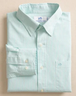 Charleston Granby Stripe Long Sleeve Sport Shirt