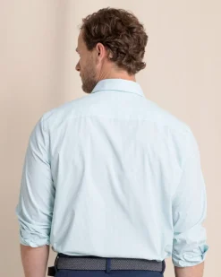 Charleston Granby Stripe Long Sleeve Sport Shirt