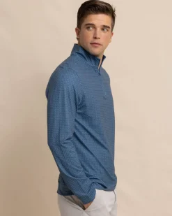 Clubbin' It Print Cruiser Quarter Zip