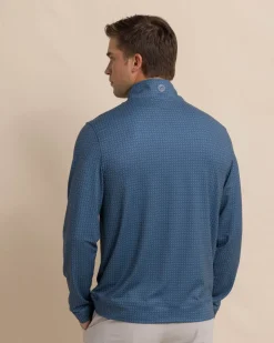 Clubbin' It Print Cruiser Quarter Zip