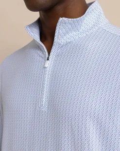 Clubbin' It Print Cruiser Quarter Zip