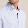 Coral Life Linen Rayon Short Sleeve Sport Shirt
