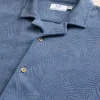 Crystal Beach Terry Short Sleeve Camp Shirt