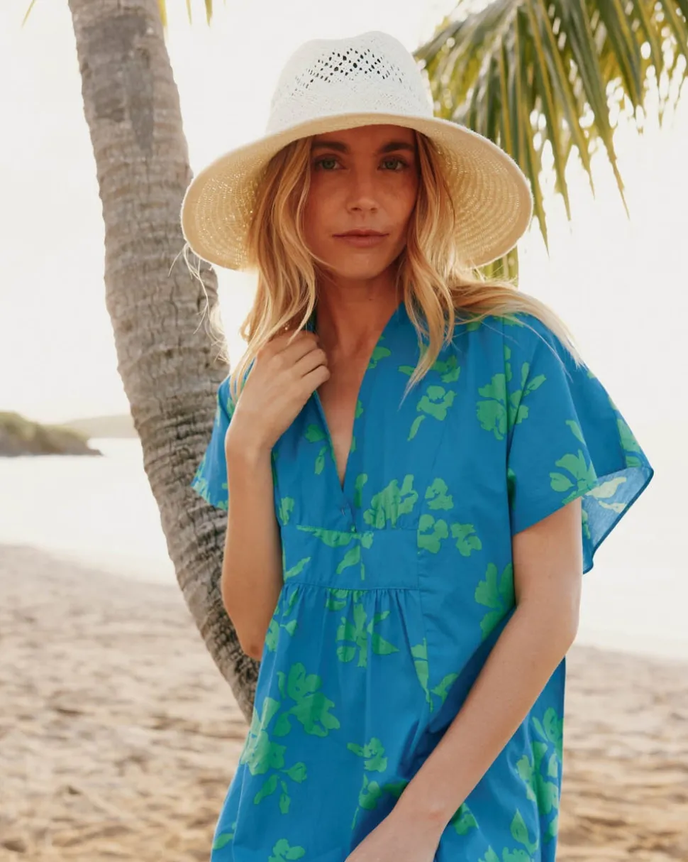 Diamond Packable Beach Hat