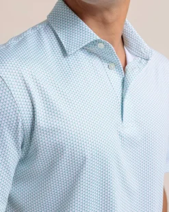 Driver On The Ball Printed Polo