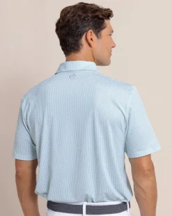 Driver On The Ball Printed Polo