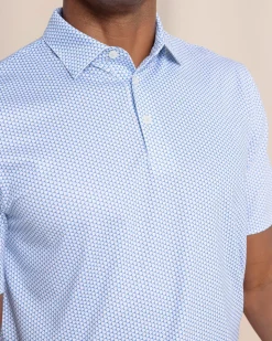 Driver On The Ball Printed Polo