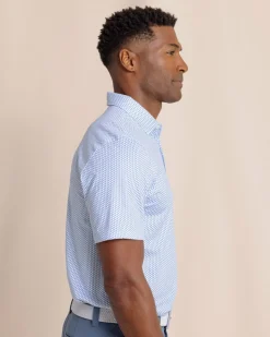 Driver On The Ball Printed Polo