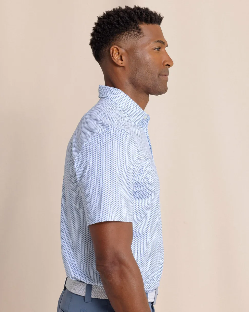 Driver On The Ball Printed Polo