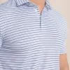 Driver Oyster Creek Stripe Polo