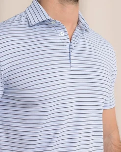 Driver Oyster Creek Stripe Polo