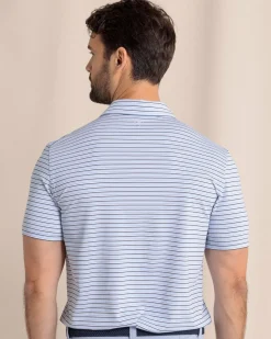 Driver Oyster Creek Stripe Polo