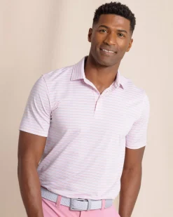 Driver Oyster Creek Stripe Polo